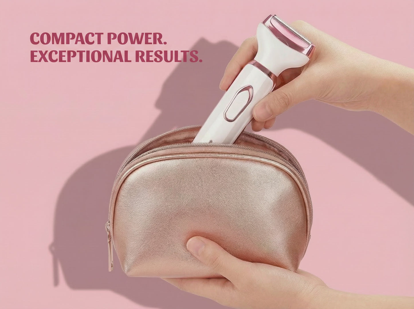 4-in-1 Women's Grooming Kit — Full Body Hair Removal & Bikini Trimmer