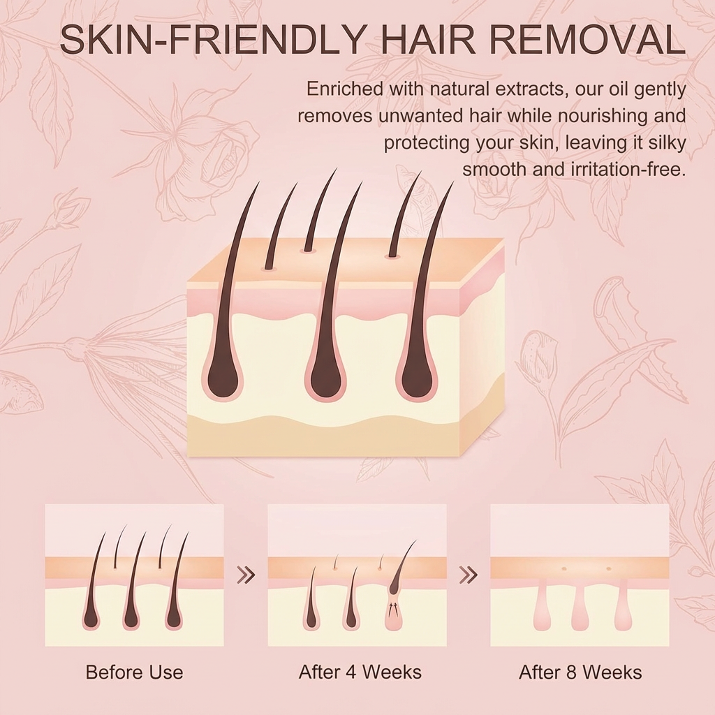 Luxe Glow Cyperus Rotundus Hair Reduction Oil