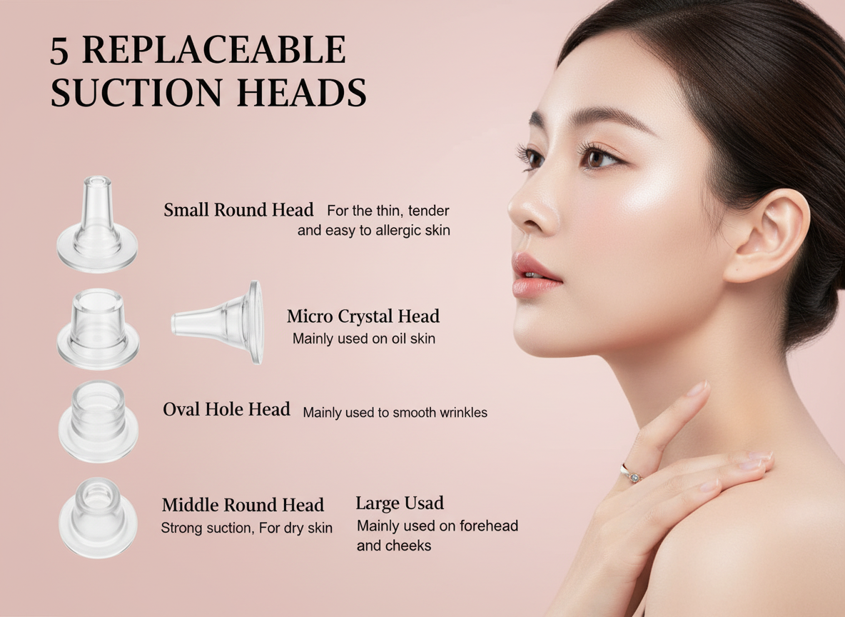 Luxe Glow Pore Vacuum Blackhead Remover